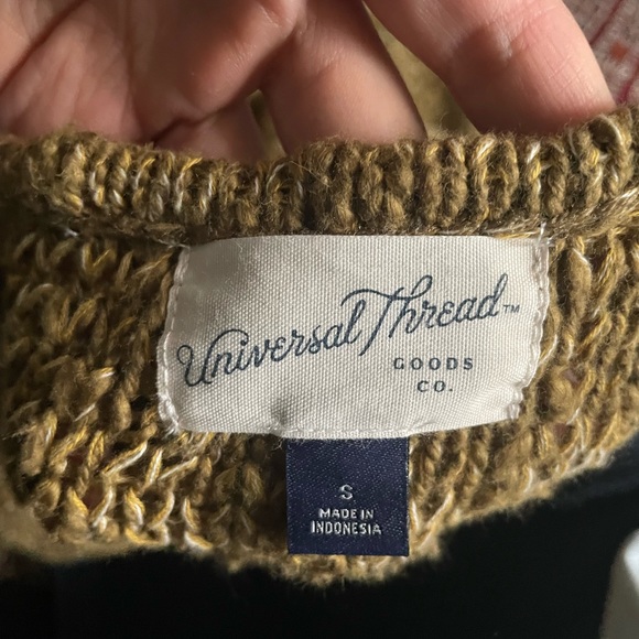 Universal thread green slouchy sweater - Picture 5 of 5